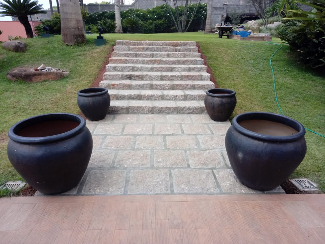 Escadas de pedras